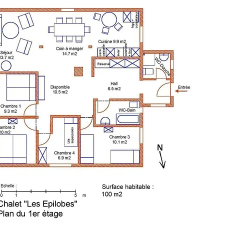 L'observatoire Des Alpes, Les Crosets Apartament *